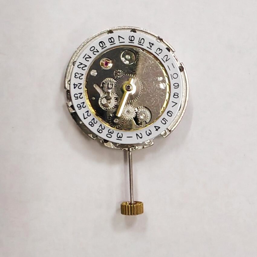 4 Pin Mechanical Automatic 2813 8215 Watch Movement Replacement Calendar Display