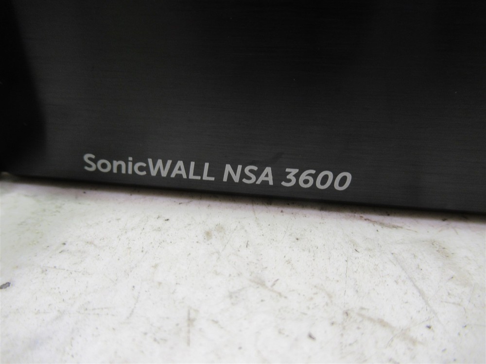 Dell Sonic Wall NSA 3600 Firewall Security Appliance