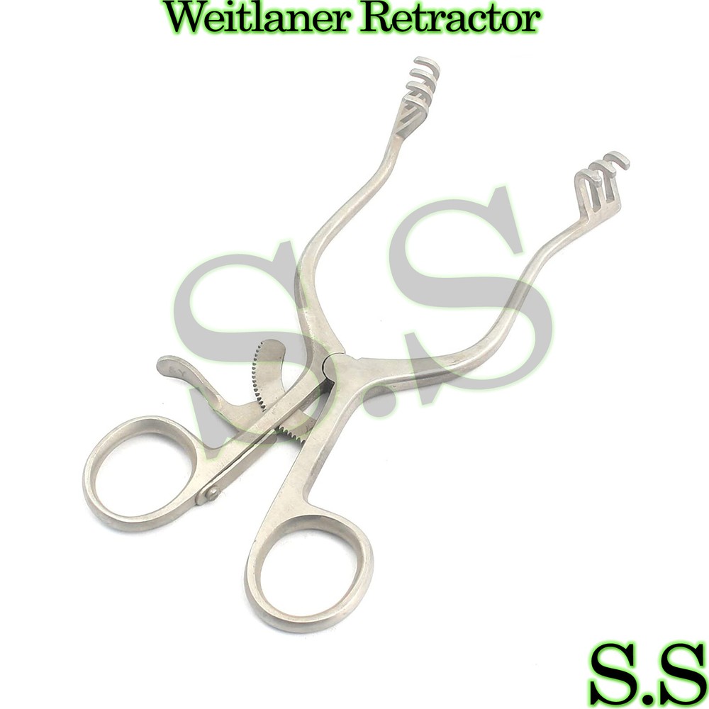 Weitlaner Retractor 5.50" 3x4 Prong BLUNT