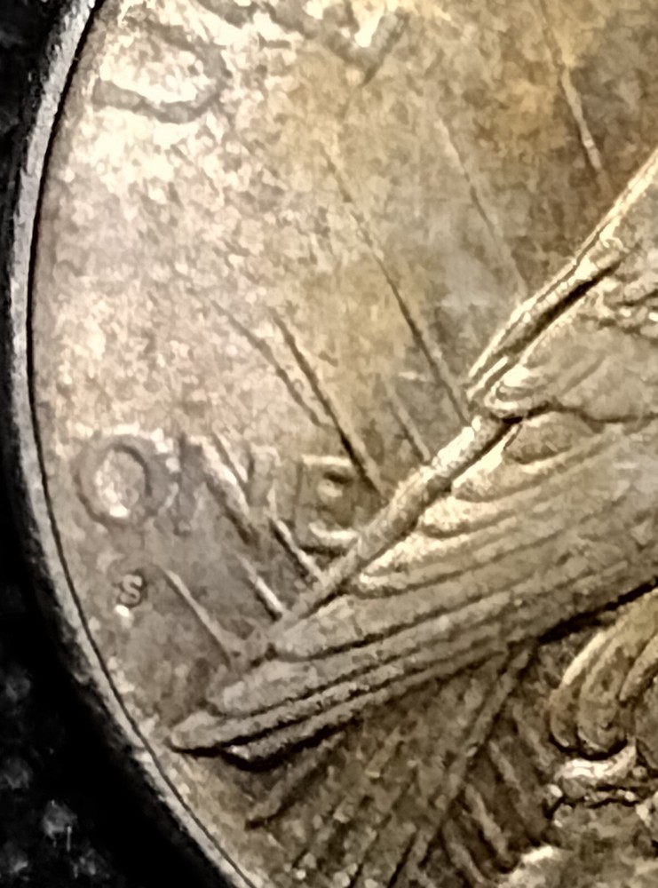 1928-S $1 Peace Dollar - See Details And Description