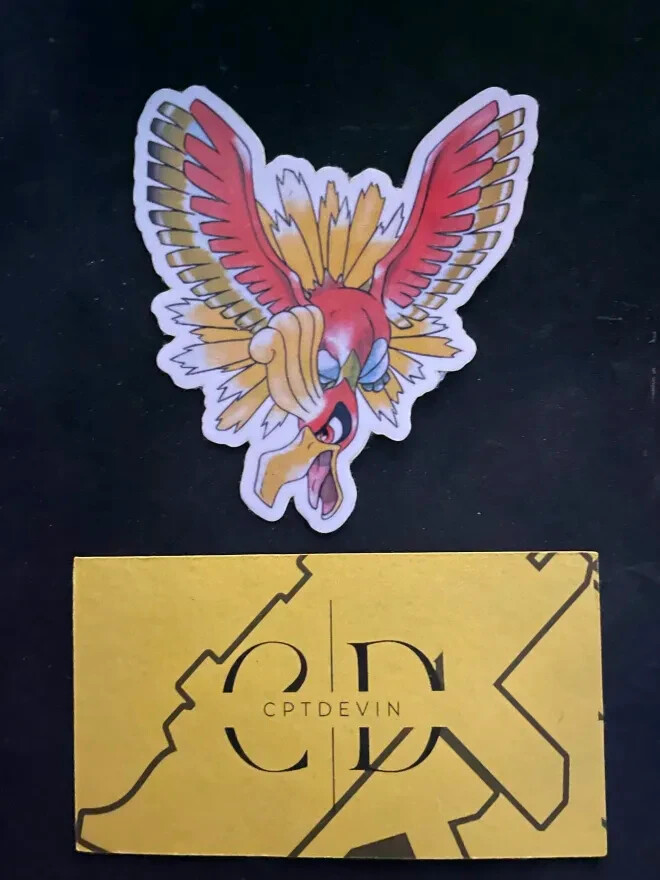 Ho-Oh Waterproof Sticker 2.7'' x 3''