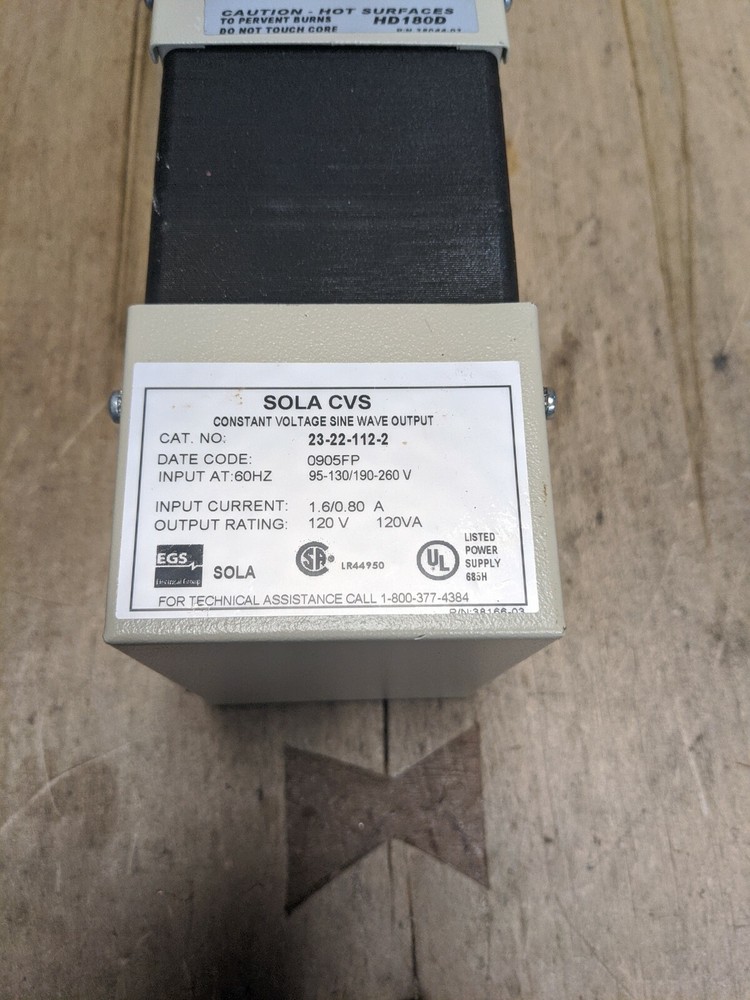 Sola CVS 23-22-112-2 Transformer 23221122
