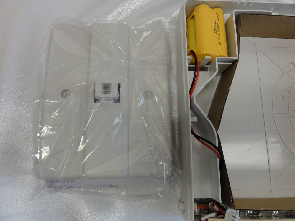 4 Exit Signs Emergency Light Compact Combo Double Single Face Battery Backup LED