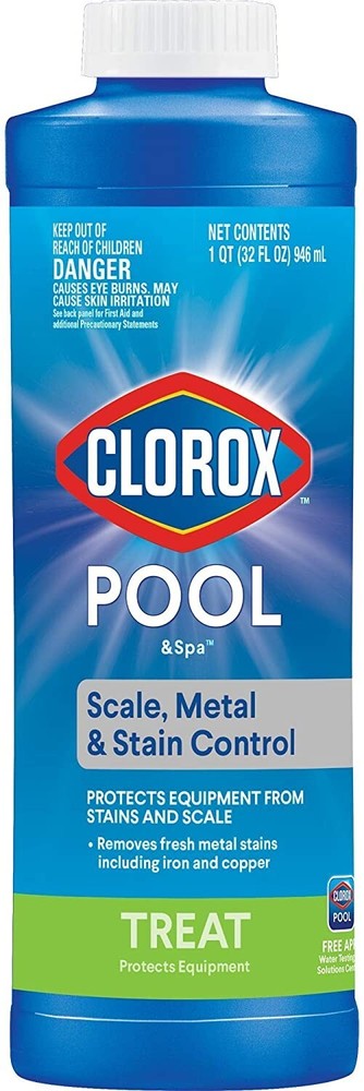 Clorox Pool&Spa Scale, Metal & Stain Control 32 oz
