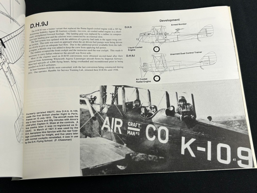 de Havilland D.H.9 In Action Book