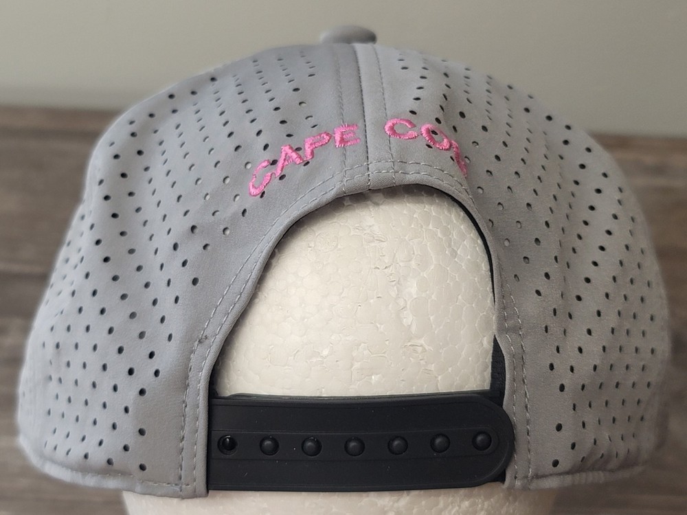 Swizzy Icecream Cape Cod Gray Adjustable Baseball Cap Sun Beach