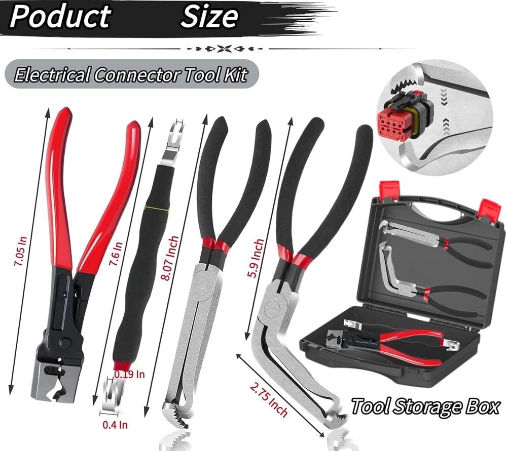 Electrical Disconnect Pliers,Electrical Connector Separator Tool,Automotive Elec