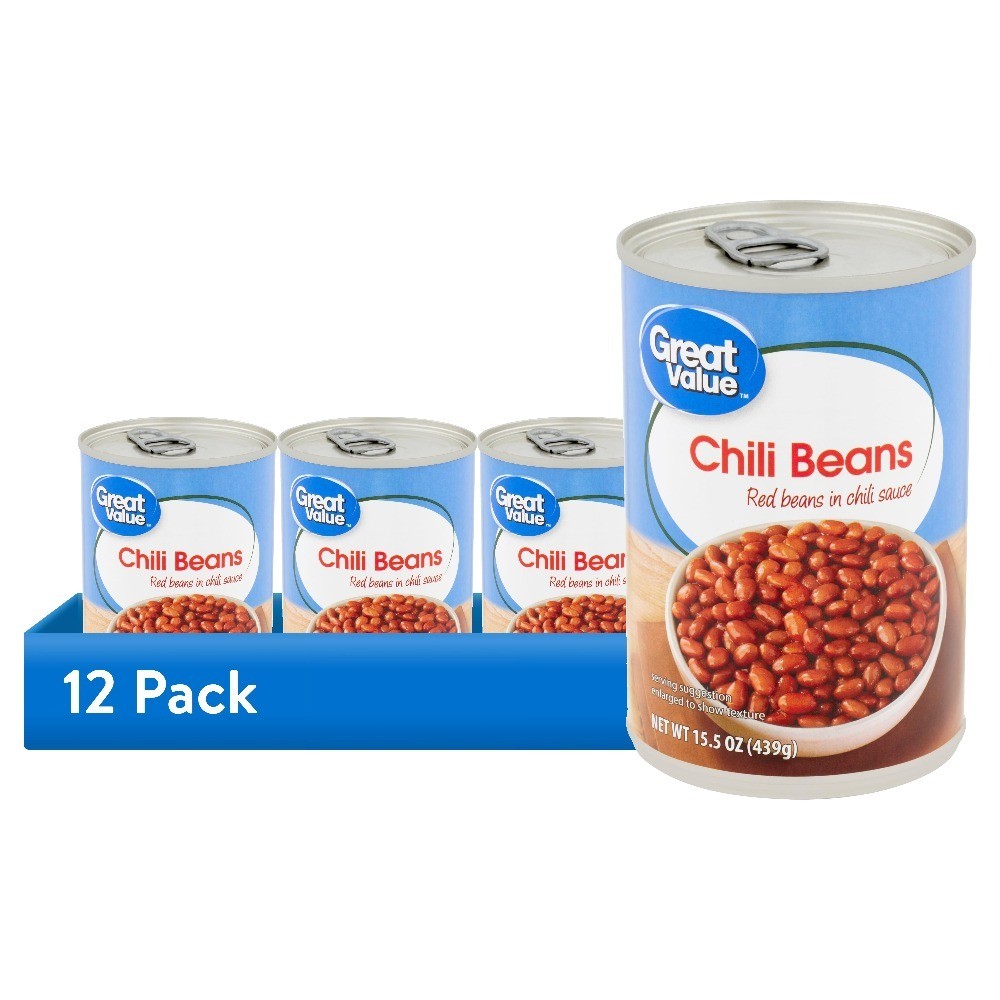 (12 pack) Chili Beans, 15.5 oz