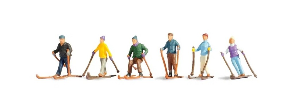 Noch Skiers 15828 HO Scale
