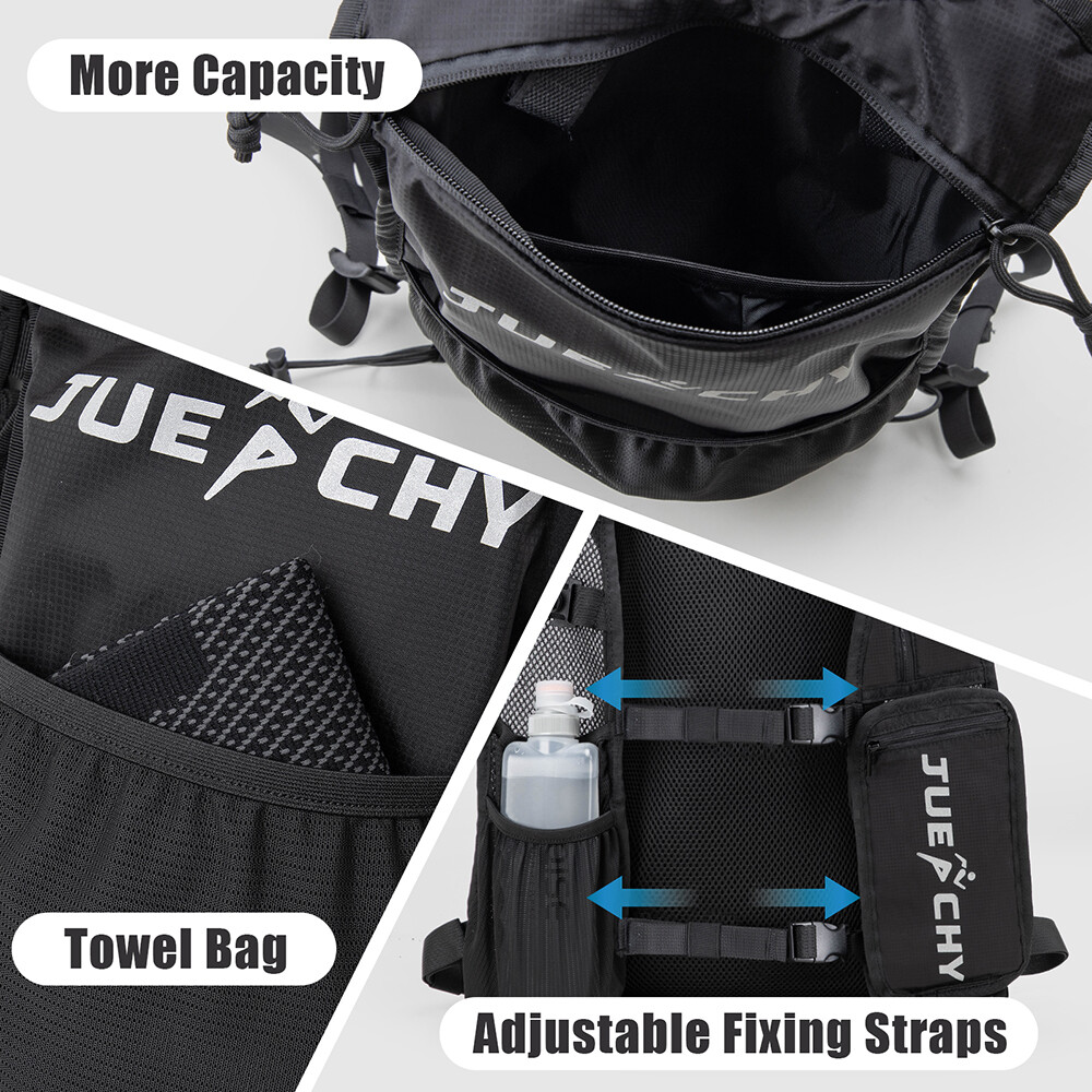 Hydration Pack Backpack Running Hydration Vest with 2L Water Bladder Phone Pouch