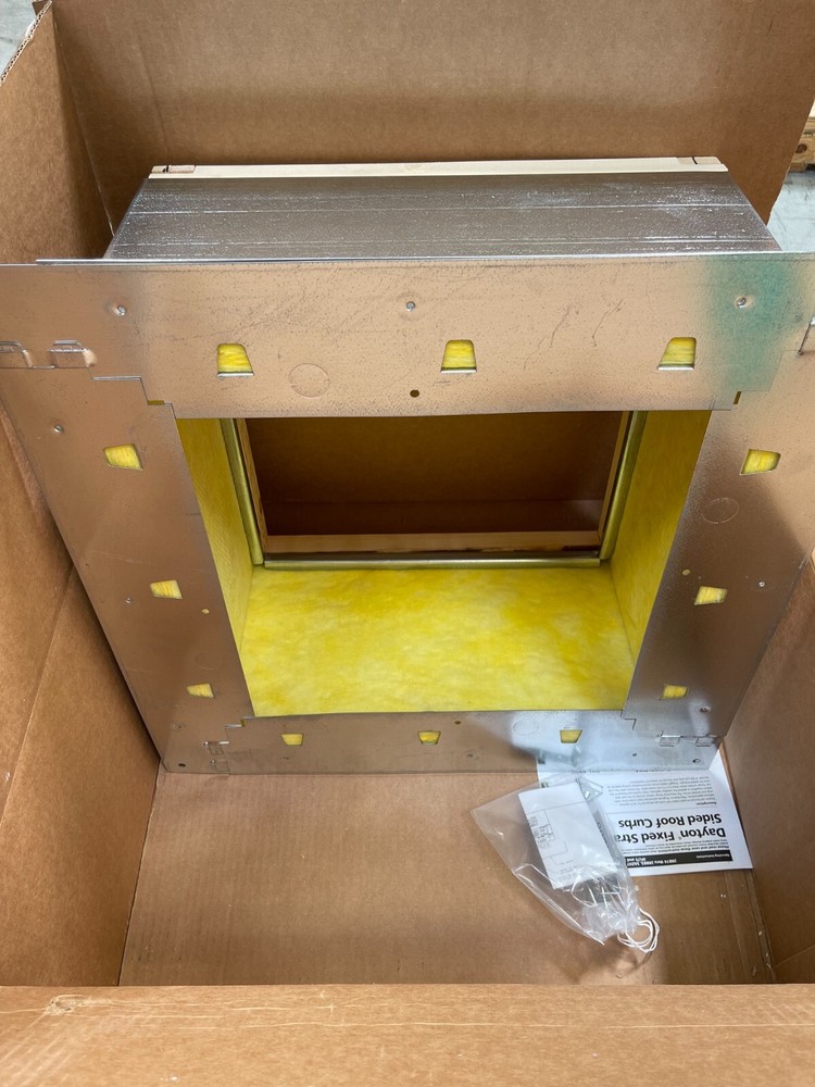 Fixed Nonventilated Roof Curb Dayton 5EFJ3