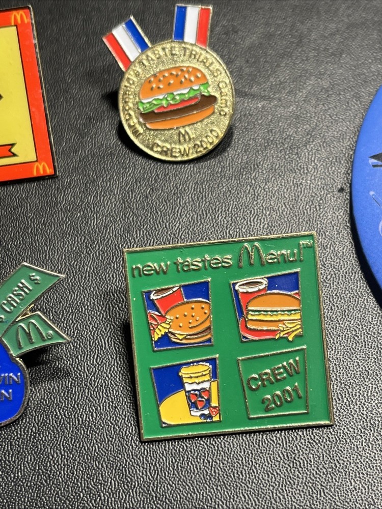 McDonald’s Pin Monopoly Millenium Crew 2000 & 2001 Lapel Pin Lot Collection
