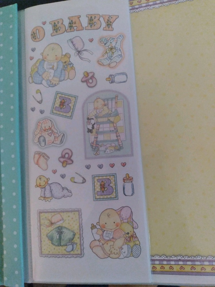 JANE DAWSON POSTBOUND "BABY SCRAPBOOK KIT"