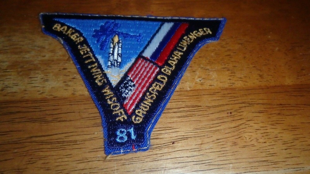 SPACE SHUTTLE  81 SPACE MISSION PATCH  PATCH BX K 26