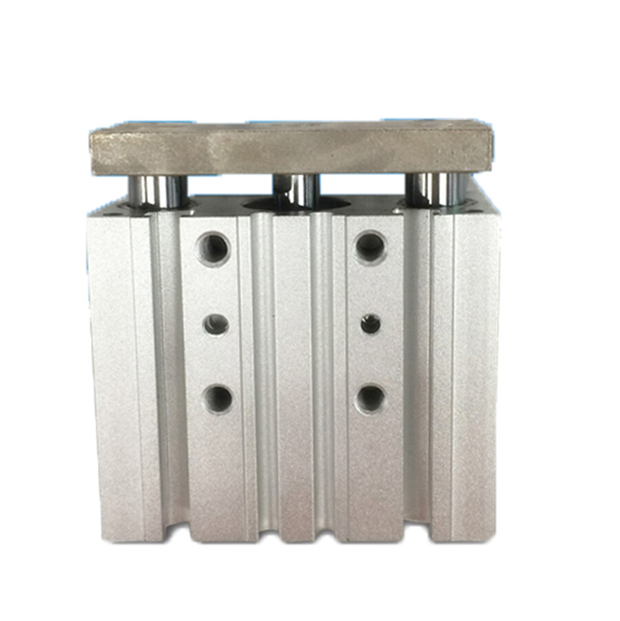 SMC MGPM32-150 Three-Pole Three-Axis Guide Rod Cylinder New