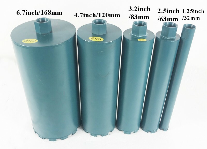 Diamond Core Drill Concrete Machine With Stand Engineering Building Tool 220V