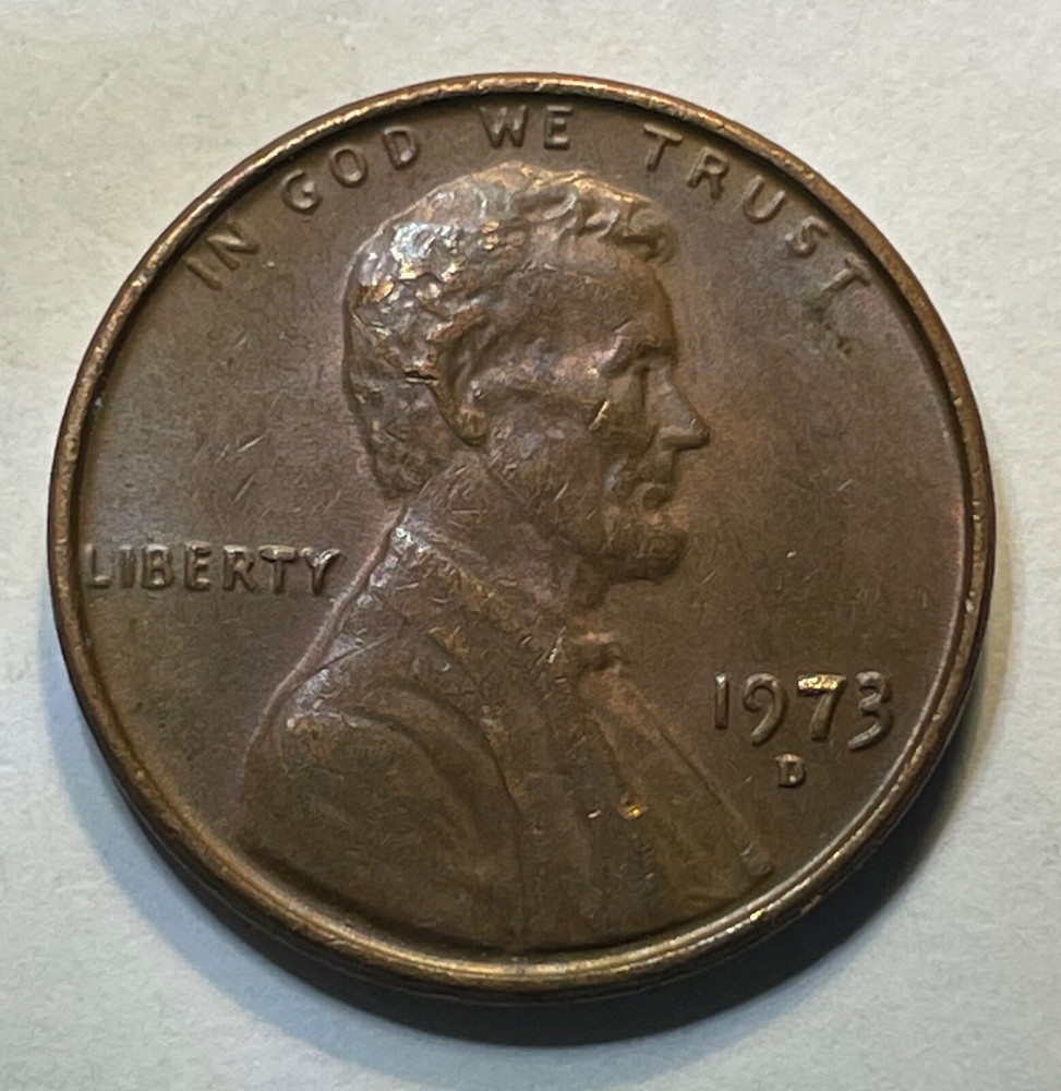 1973 D Lincoln Cent RPM (#77334)
