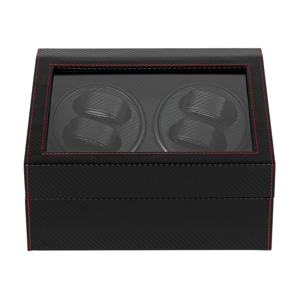 Automatic Rotation Watch Winder Box 4+6 Self Winding Display Box Storage Case
