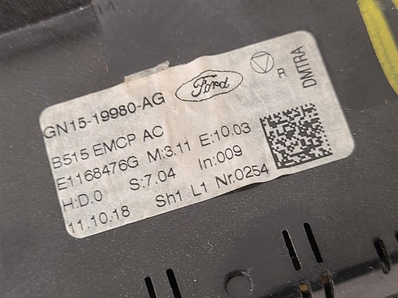 A/C Selector Switch fits 2019 Ford Ecosport manual temperature control Gra