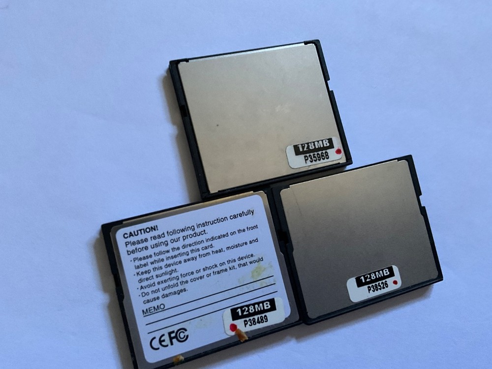 3pcs 128mb EDGE Compactflash CF I memory card CF Router, NIKON CANON