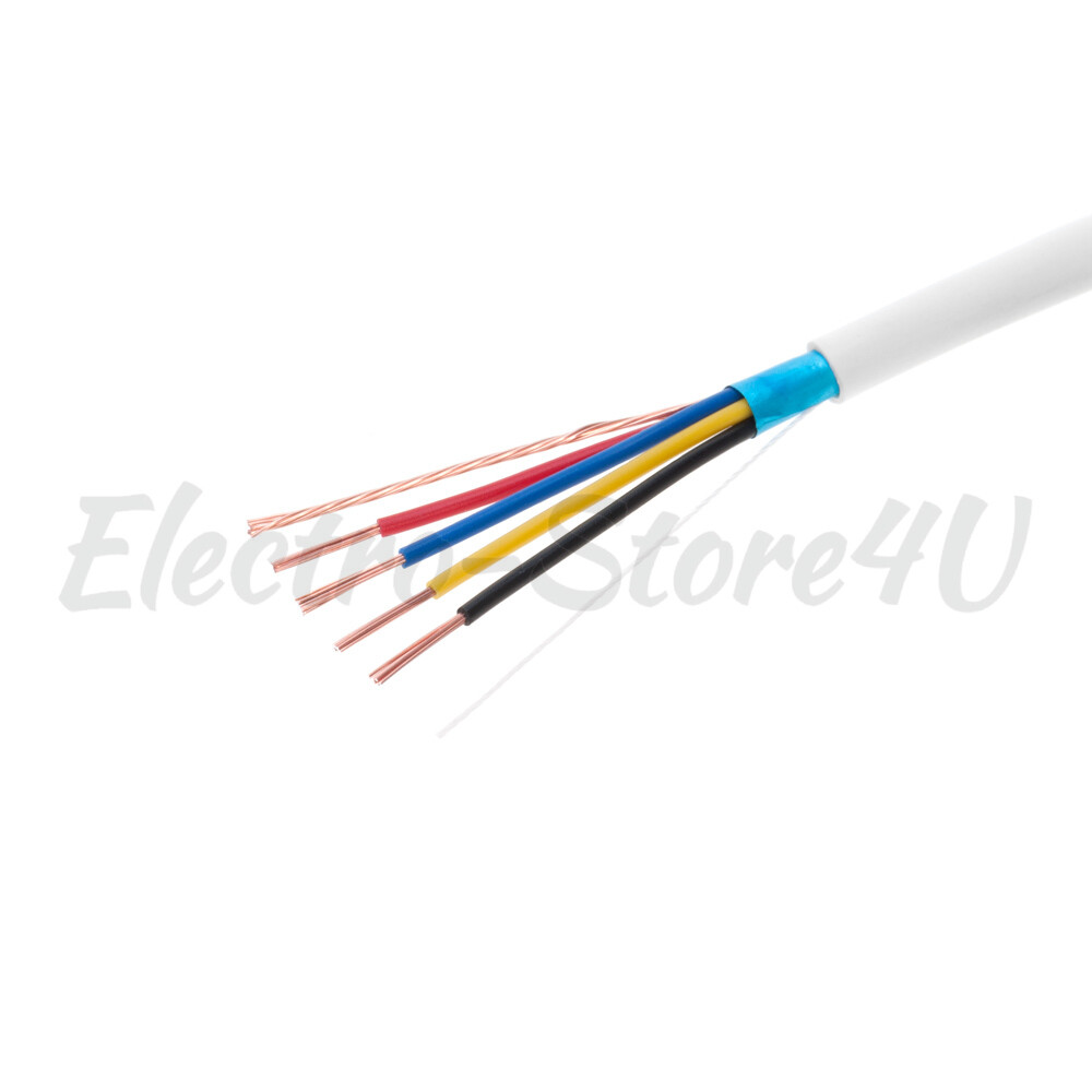 Alarm Wire Cable 500ft 1000ft Solid Stranded CCA 18 22 AWG Shielded Unshielded
