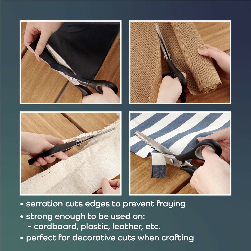 Professional 9.5" Serrated Pinking Shears