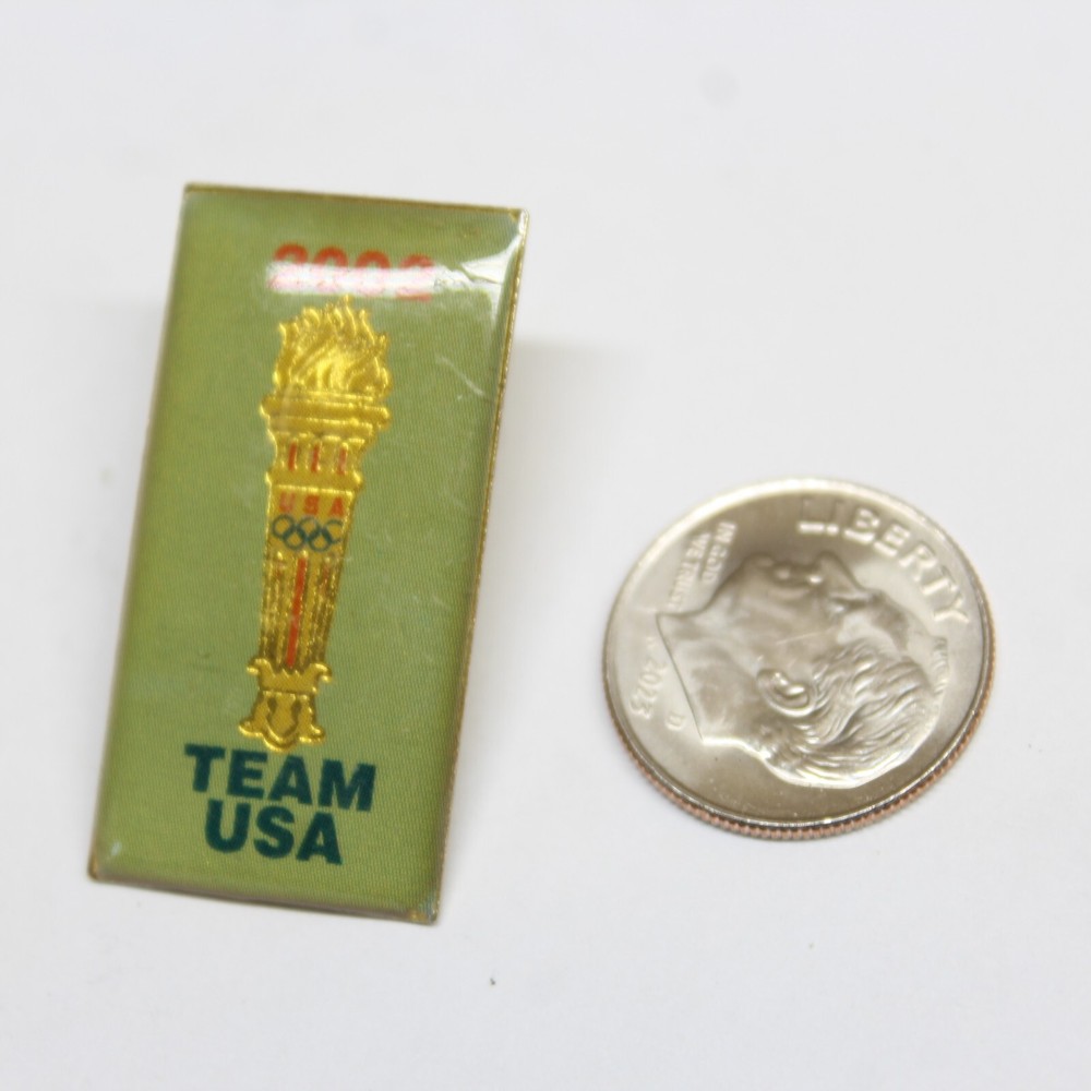 Olympics Team USA 2002 Torch Lapel Pin