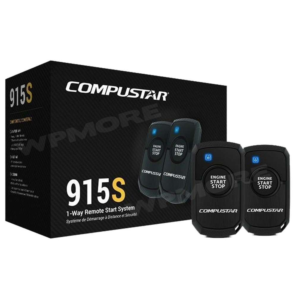 Compustar CS915-S 1500-FT Remote Starter Keyless Entry + BLADE AL Bypass CS925-S