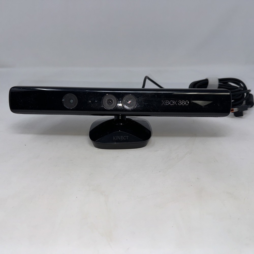 Microsoft Xbox 360 Kinect Sensor Bar with 2 Games Bundle TESTED WORKING