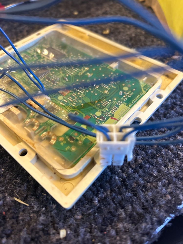 noritz nr98 control panel RC-7649M