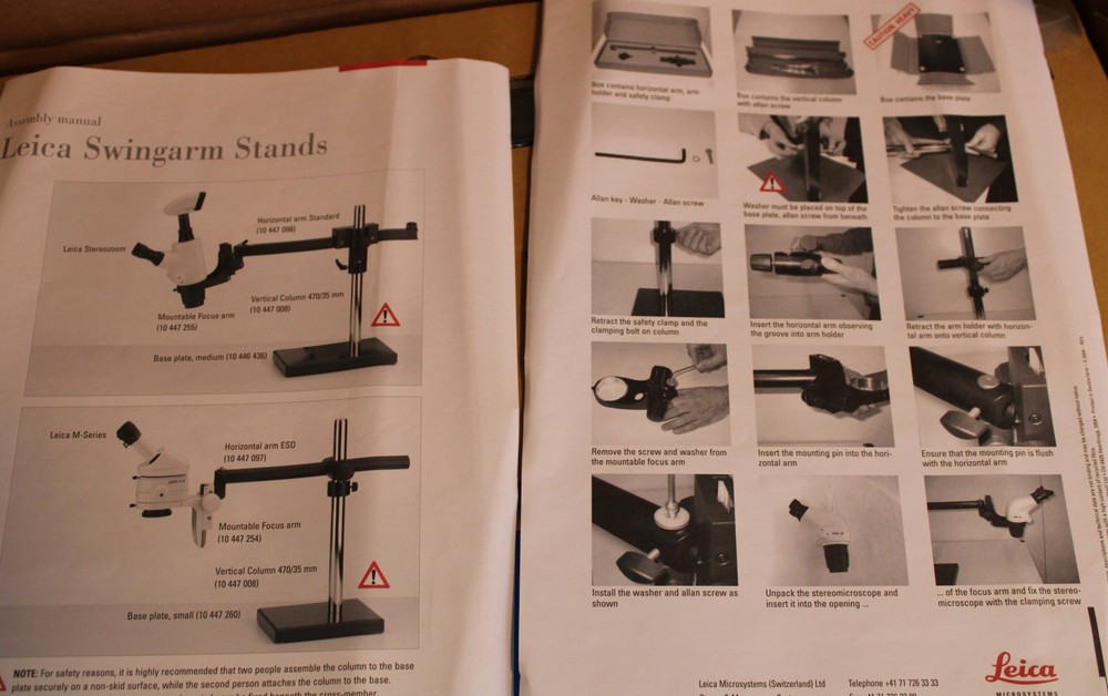 New LEICA MSV239 Horizontal Arm