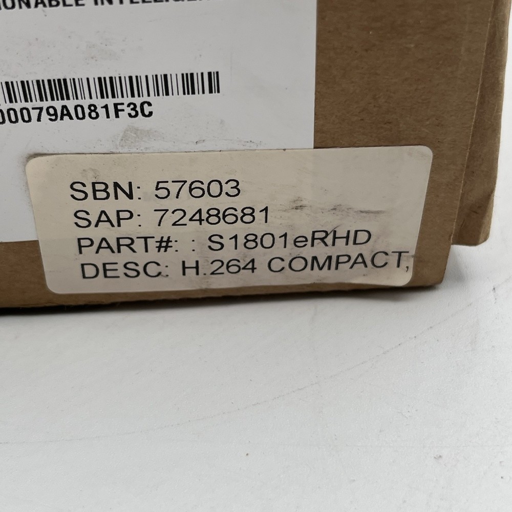 NEW IN BOX!! Verint Video Decoder IP Streams/HDMI Display - S1801E-R-HD