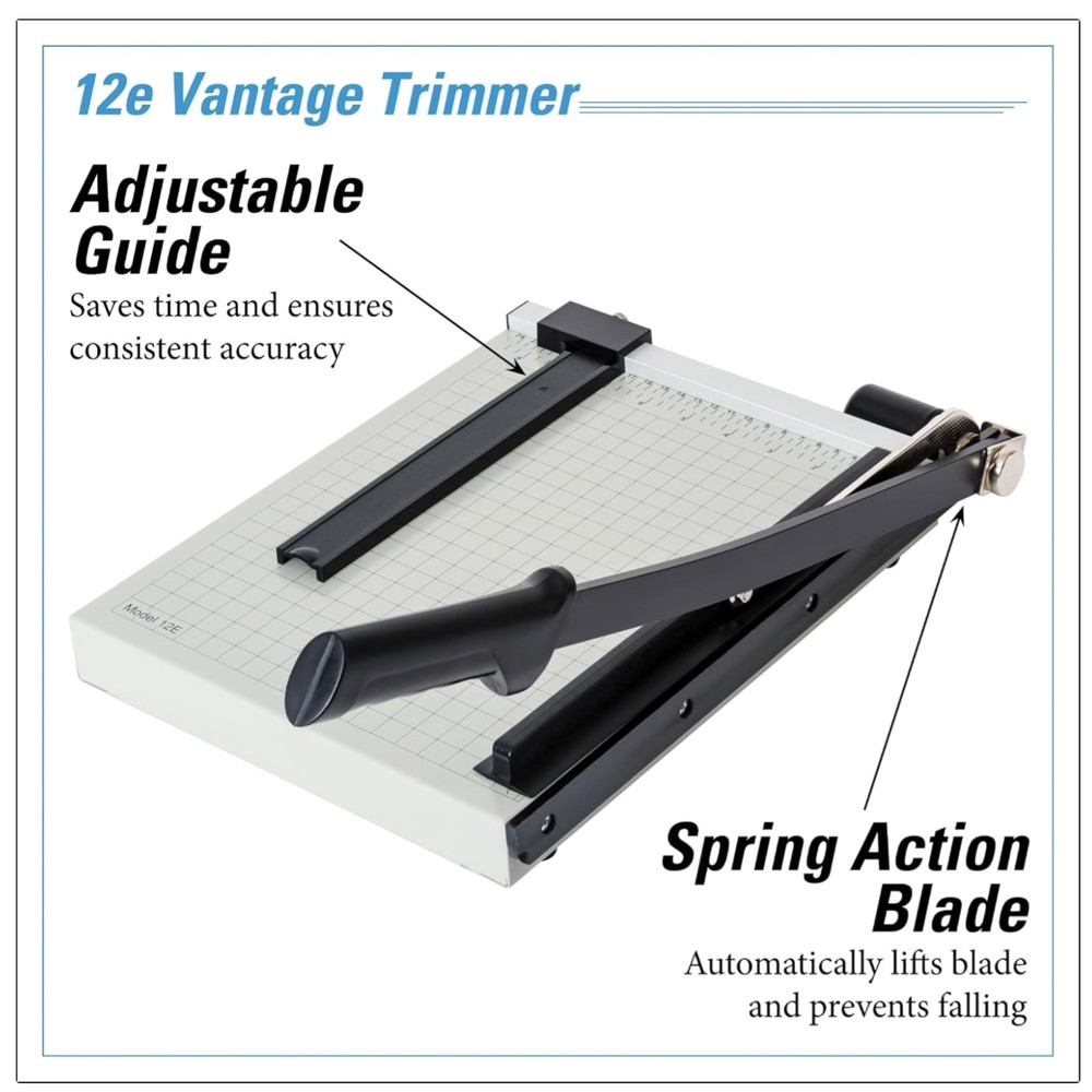 15 Sheet Guillotine Cutter Metal Base