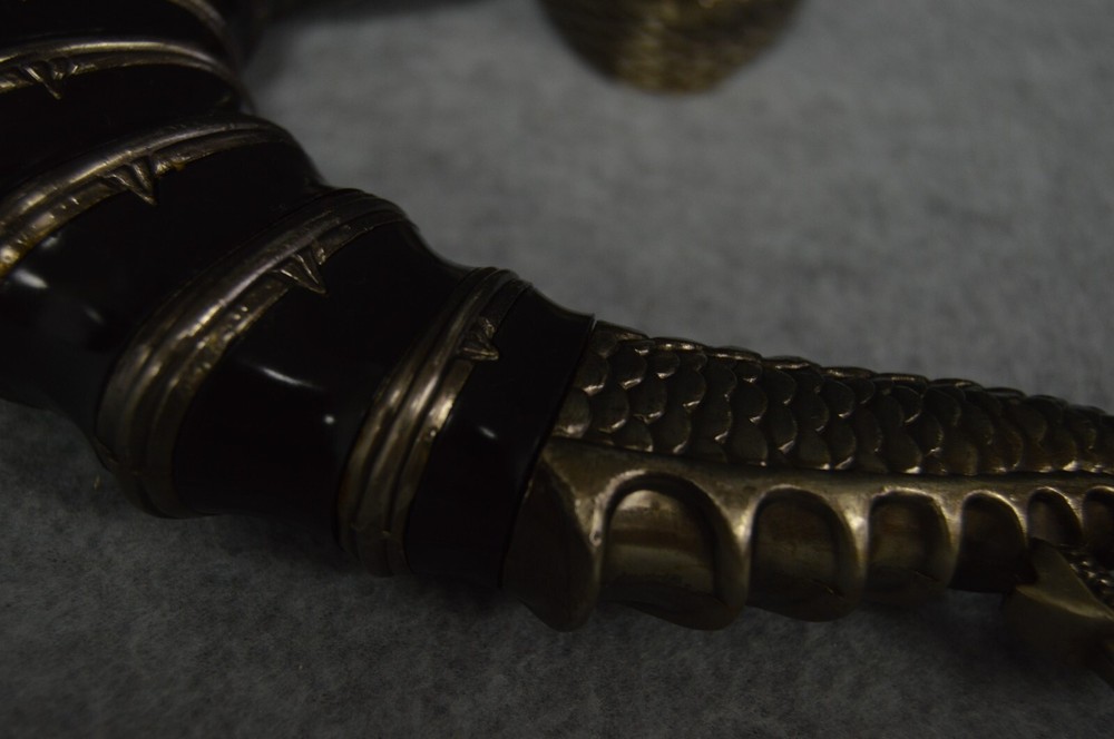 Double Snake Head Scorpion Tail Decorative Dagger