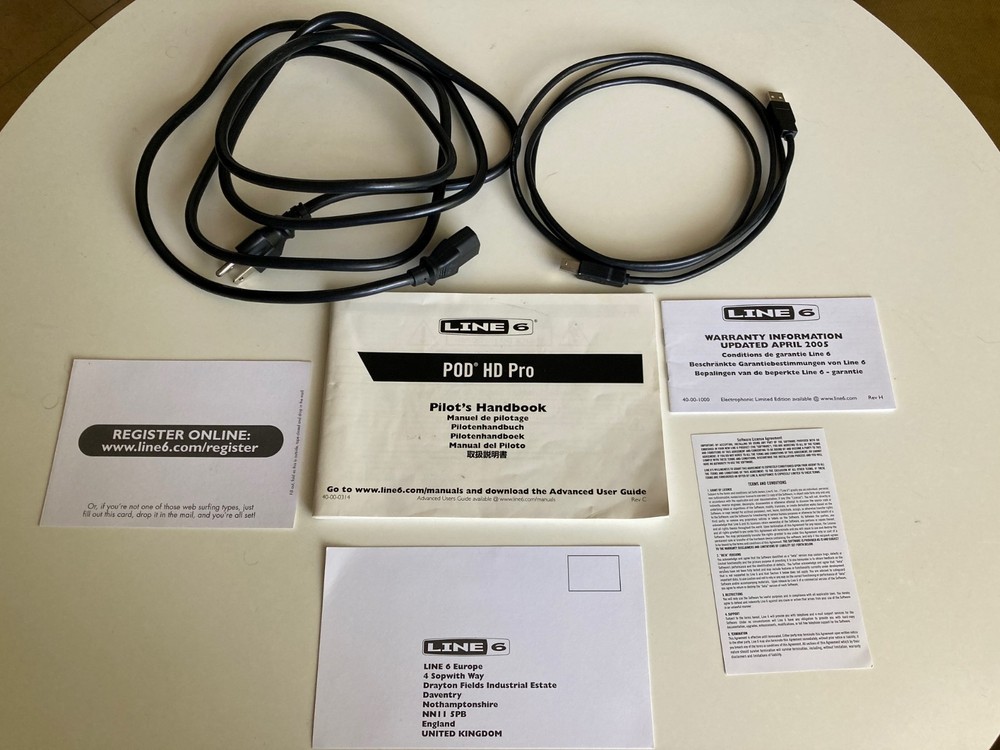 Line 6 POD HD Pro Rackmount Amp Modeler + FBV Shortboard MKII Foot Controller