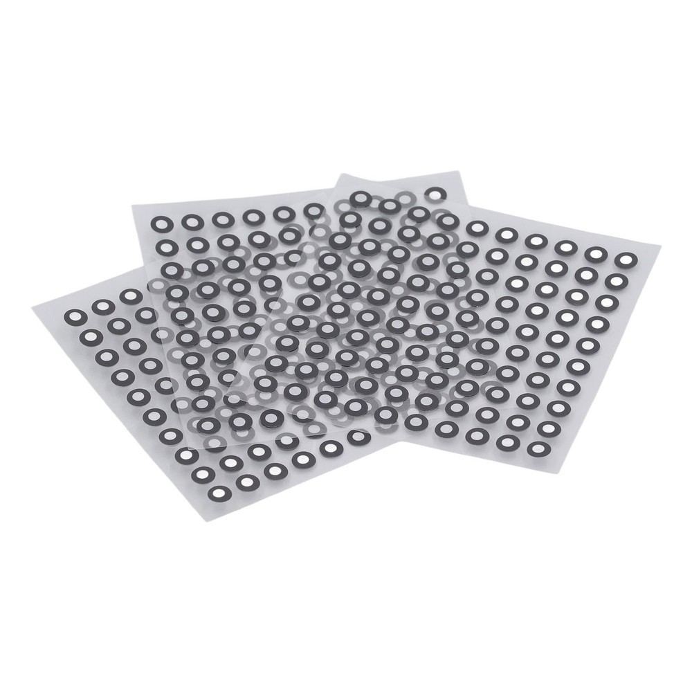 3 Sheets 3D Scanning Reflective Reference Marking Point 3mm ID 6mm OD Accessory