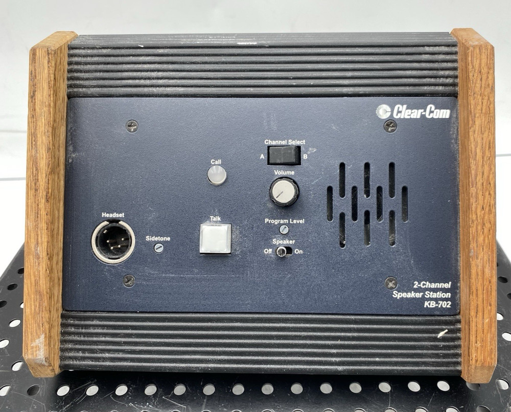 Clear-Com KB-702 Remote 2-Channel Speaker Station