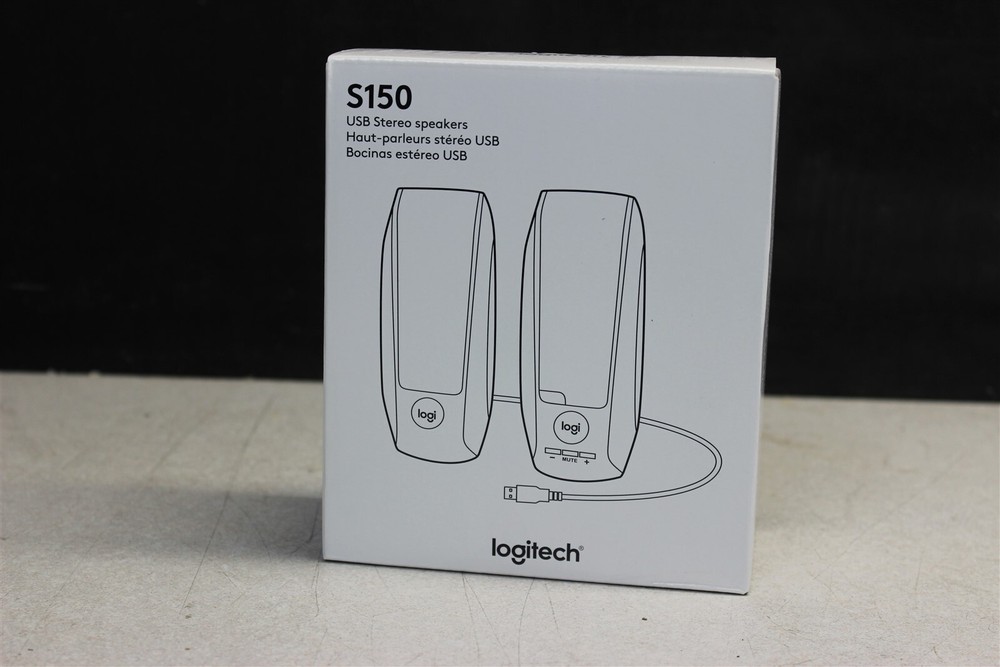 Logitech S150 USB Stereo Desktop Speakers