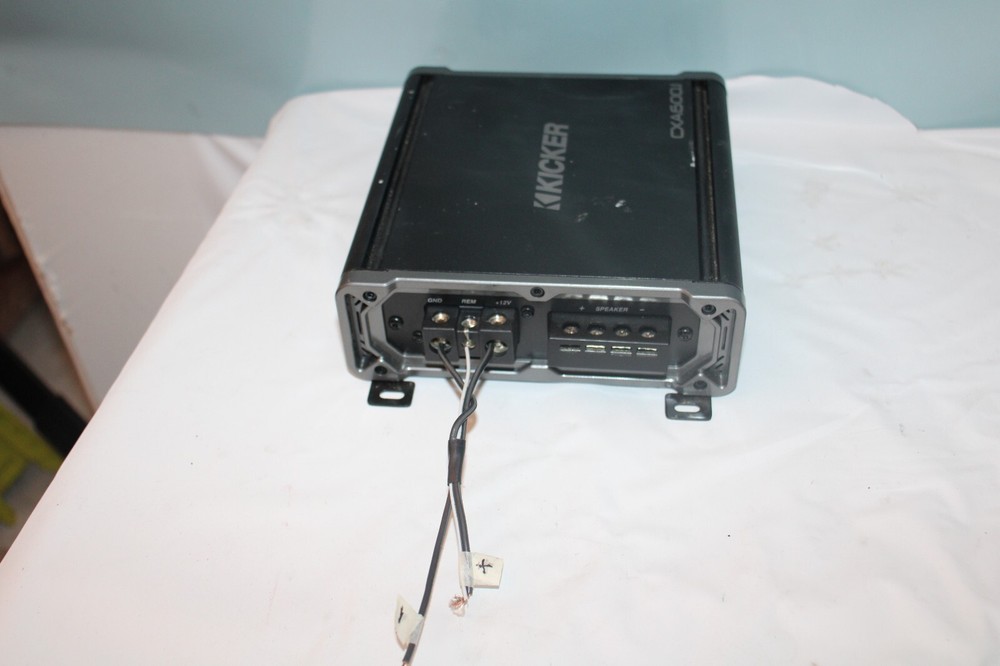 KICKER CXA600.1 Auto Power Amplifier High-Performance AMP "TESTED WORKING"