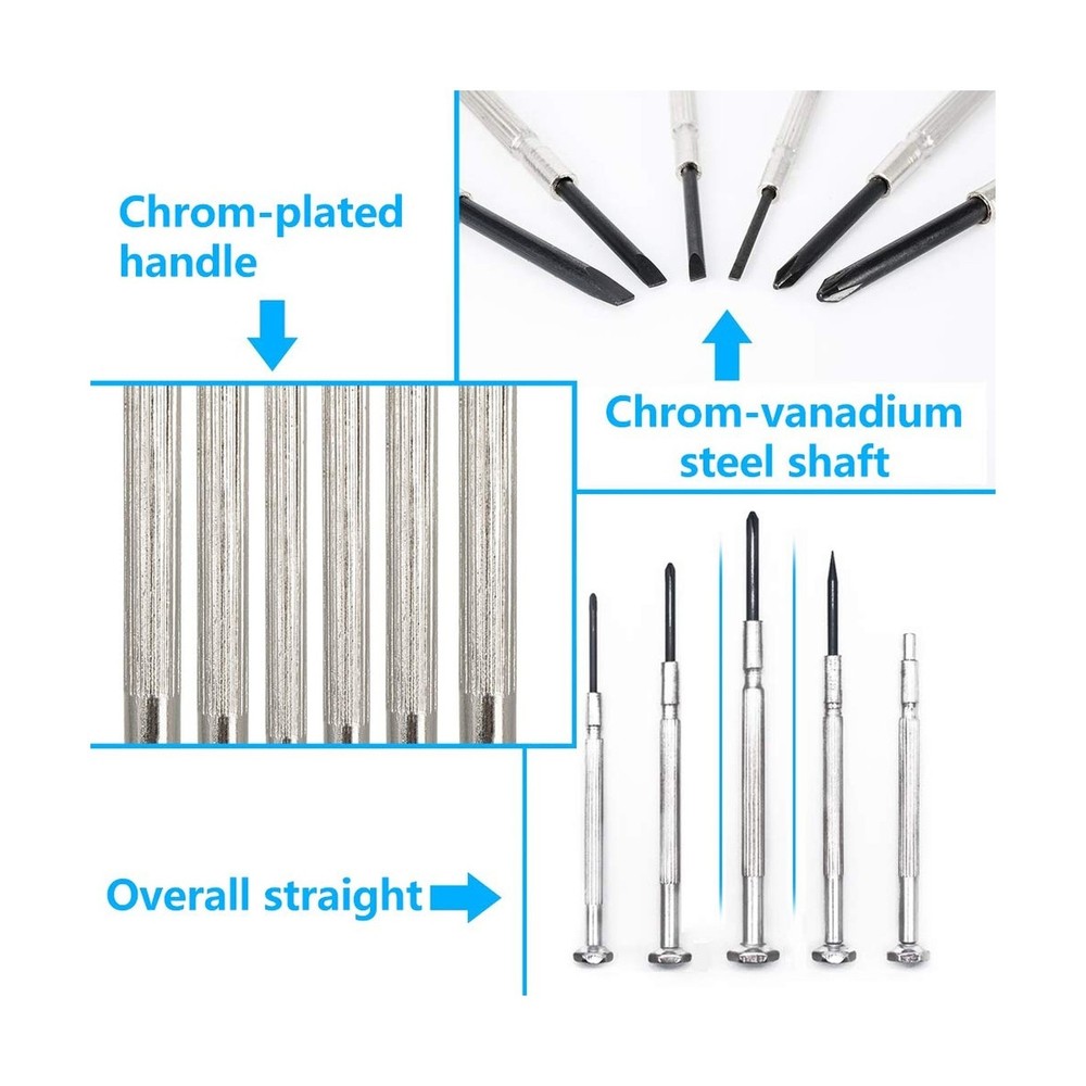 11PCS Mini Precision Screwdriver Set, Small Screwdriver Set for Electronics, ...