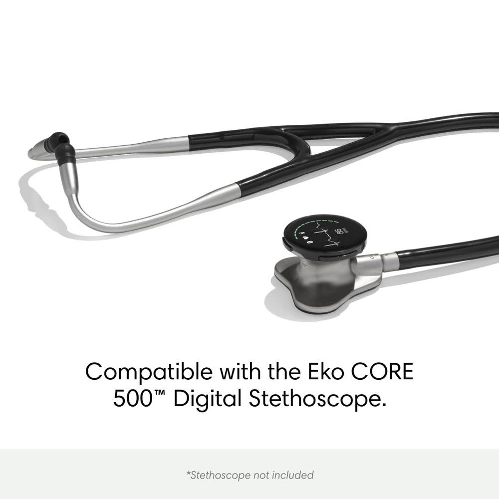 Eko CORE 500™ Digital Stethoscope Earpiece Silver