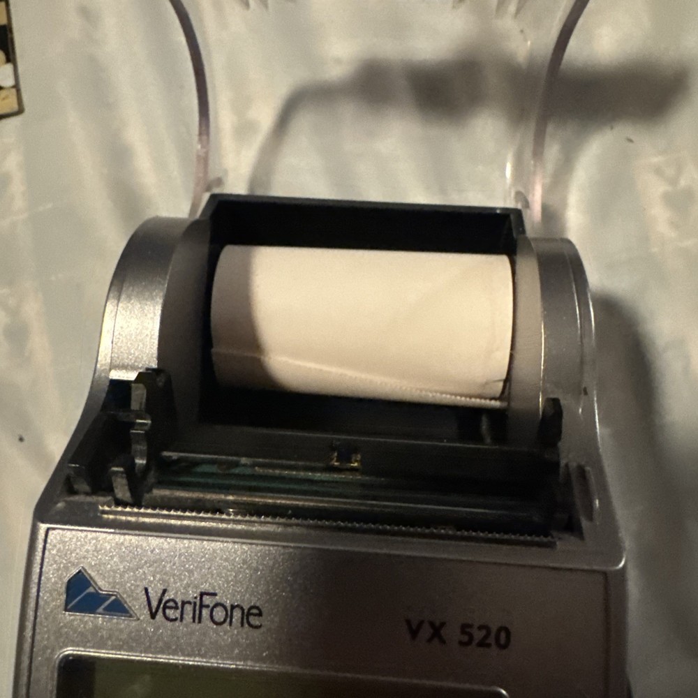 Verifone Card Machine VX-520 Payment Untested.