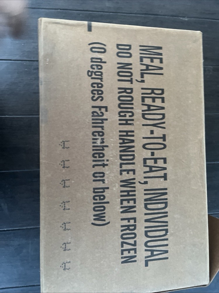 Official Military MRE Cases