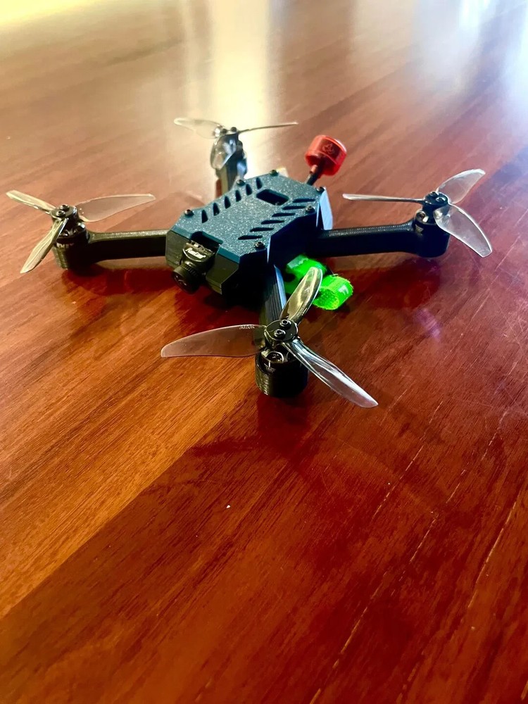 3D Printed "Goblin Drone" FPV Drone Frame by ProgrammaDan
