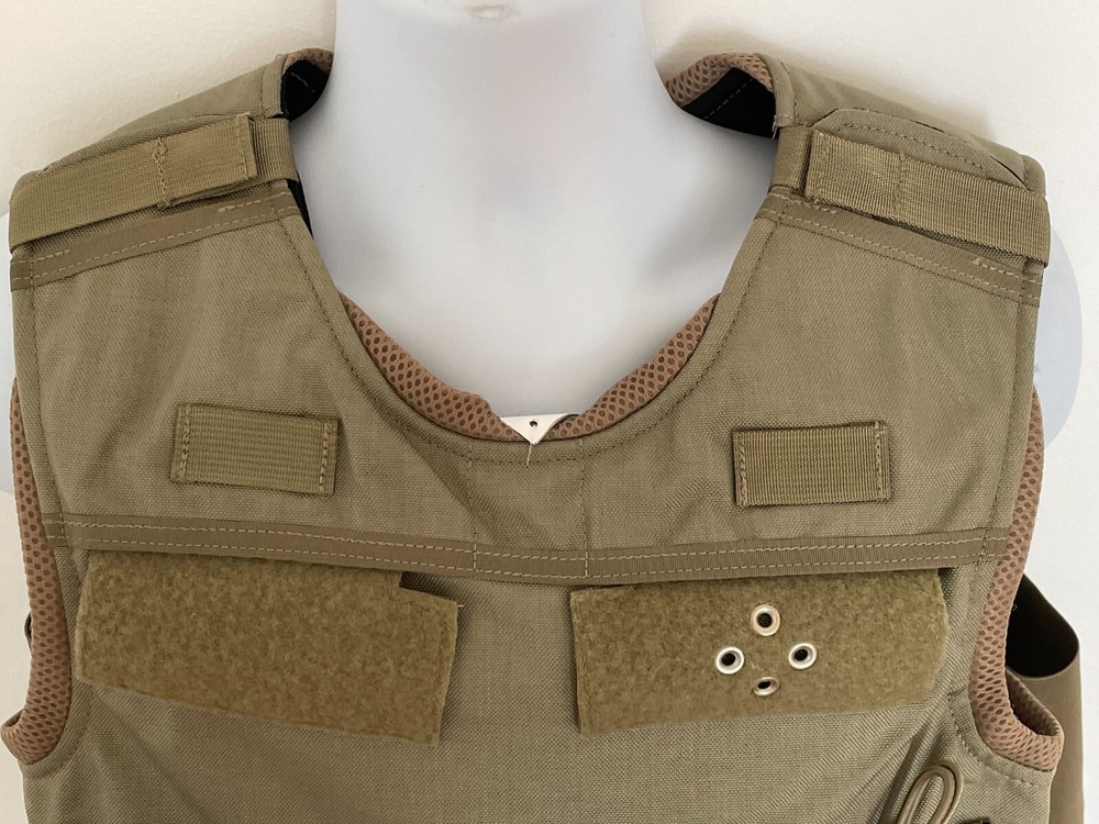 SECOND CHANCE Standard Fix Pocket Armor Carrier Side Open Medium 2214-2015 Tan