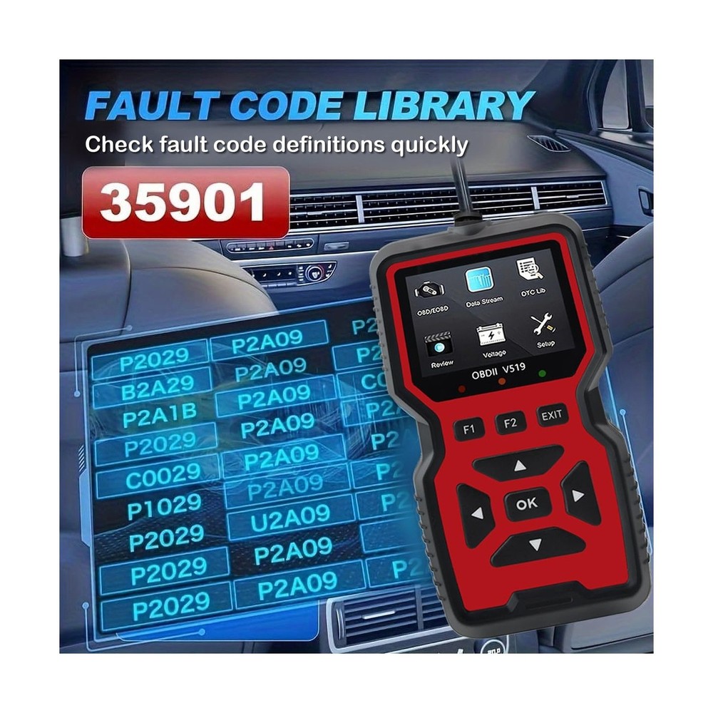 2025 New OBD2 Scanner Diagnostic Tool - Check Engine Light Code Rea... Fast Ship