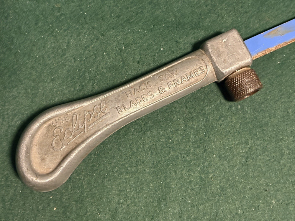 Vintage Eclipse Padsaw / Hacksaw Blade Handle - Blade Not Included