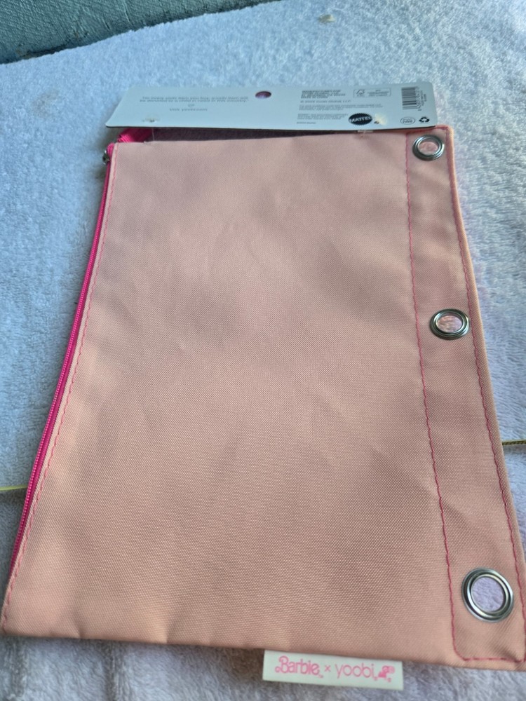 barbie binder zip case, yoobi, 2025