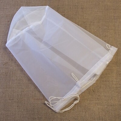 Nylon Straining Bag with Drawstring for 6.5g Buckets