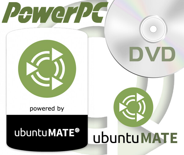 Ubuntu Mate 16.04.1 LTS for PowerPC LINUX INSTALL & LIVE DVD PPC